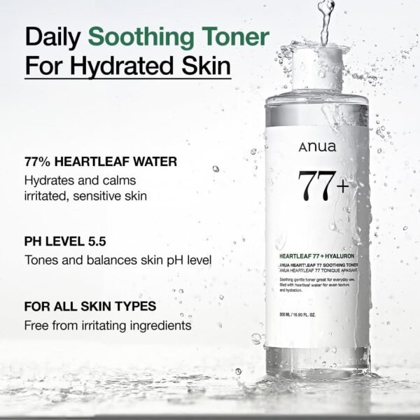 Anua] Heartleaf 77% Soothing Toner 250ml