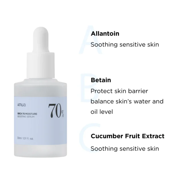 Anua - Birch Moisture Boosting Serum 30ml - Image 2