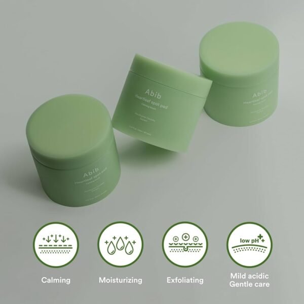 Heartleaf spot pad Calming touch  150ml / 5.07 fl.oz (80 pads) - Image 5