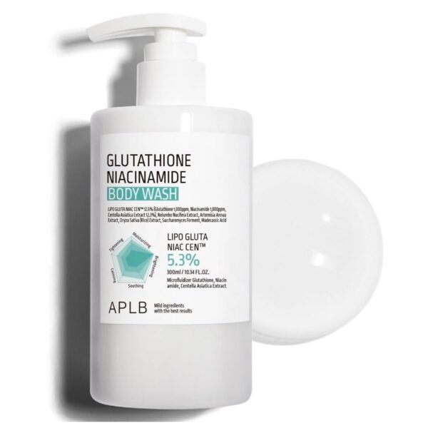 APLB - Glutathione Niacinamide Body Wash 300ml - Image 4