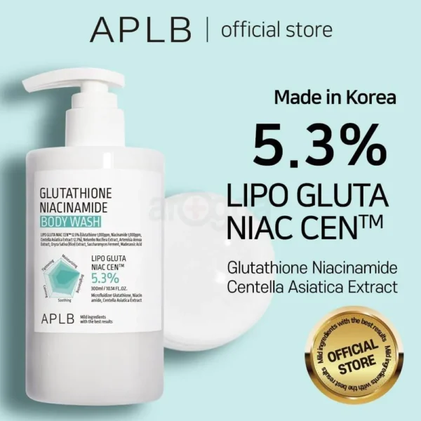 APLB - Glutathione Niacinamide Body Wash 300ml