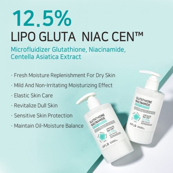 [APLB] Glutathione Niacinamide Body Lotion 300ml - Image 2