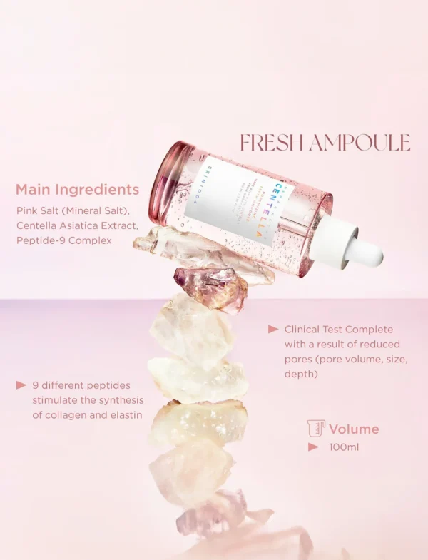 SKIN1004 Madagascar Centella Poremizing Fresh Ampoule 3.38 fl. oz(100ml) | Soothing Hydration | Oily Combination Skin - Image 5