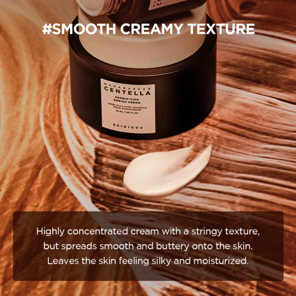 SKIN1004 Madagascar Centella Probio-Cica Enrich Cream, 50 ml Advanced & rich 24-hour care - Image 3