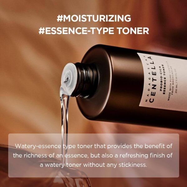 SKIN1004 Madagascar Centella Probio-Cica Essence Toner, 210 ml Balancing, regenerating & refreshing care for a beautiful finish - Image 3