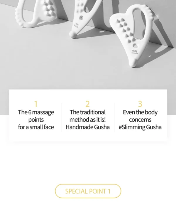 MilkTouch Slim Face Ceramic Gua Sha - Image 5