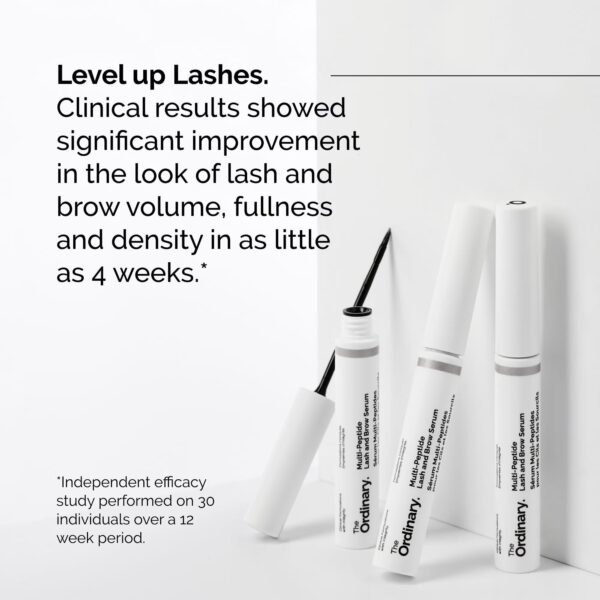 The Ordinary Multi-Peptide Lash and Brow Serum, Peptide-Powered Formula for Thicker, Fuller Looking Lashes & Brows - Image 3