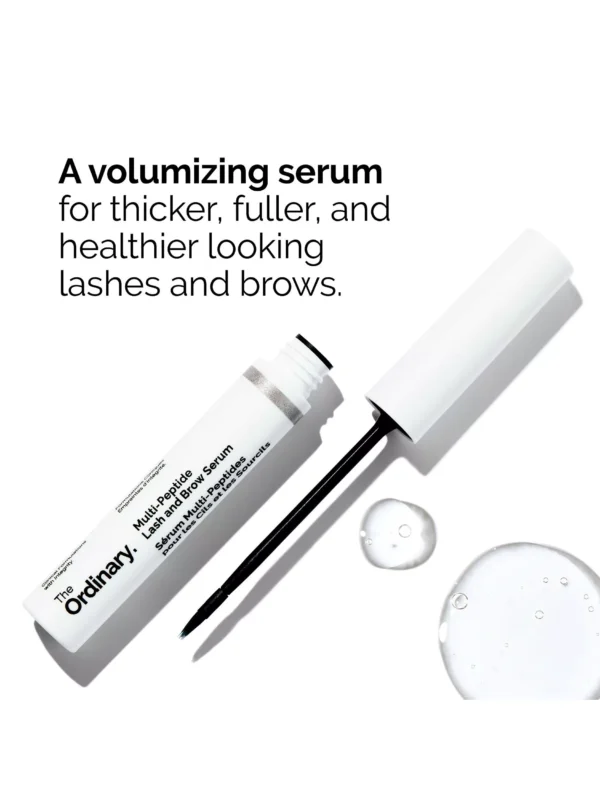 The Ordinary Multi-Peptide Lash and Brow Serum, Peptide-Powered Formula for Thicker, Fuller Looking Lashes & Brows