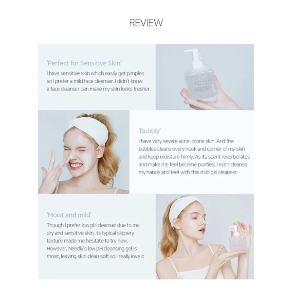 NEEDLY Needly Mild Cleansing Gel 235ml - Image 4