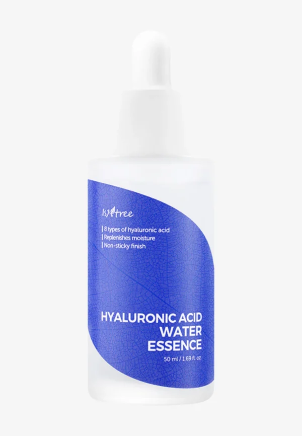 ISNTREE Hyaluronic Acid Water Essence 50ml 1.69 fl.oz | Water Serum | Replenishes moisture | Non-sticky ﬁnish