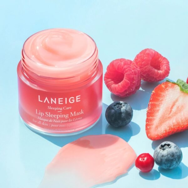 LANEIGE Lip Sleeping Mask: Nourish, Hydrate, Vitamin C, Murumuru & Shea Butter, Antioxidants, Flaky, Dry Lips