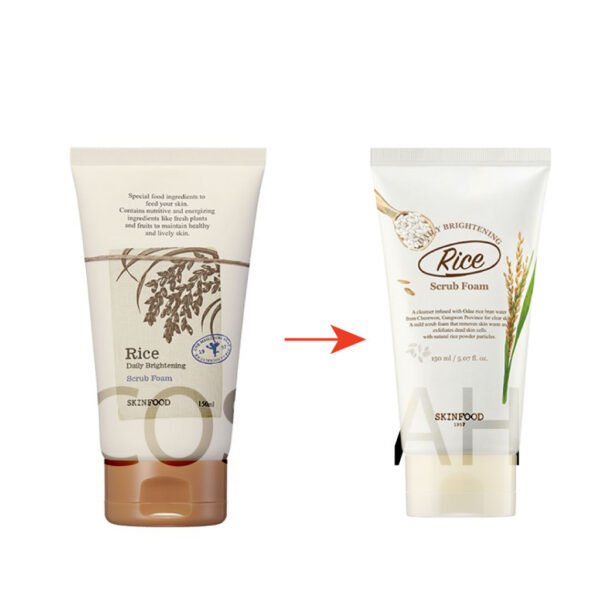 SKINFOOD Rice Daily Brightening Scrub Foam 150ml - Image 2