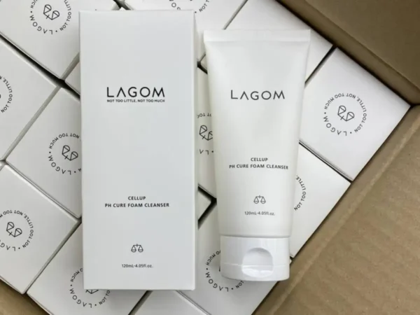 LAGOM Cellup Micro Deep Cleansing Foam | Hydrating Face Wash Cleanser, Korean Makeup Remover, Moisturizing, Dense Soft Micro Bubbles 4.05 Fl Oz - Image 2