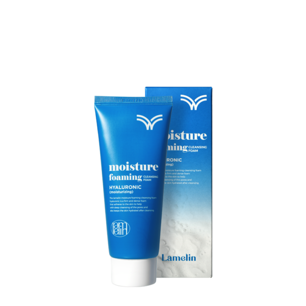 LAMELIN Moisture Foaming Cleansing Foam Hyaluronic 100ml - Image 2