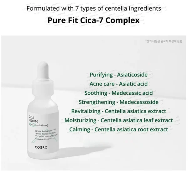 Cosrx Pure Fit Cica Serum 30ml - Image 4