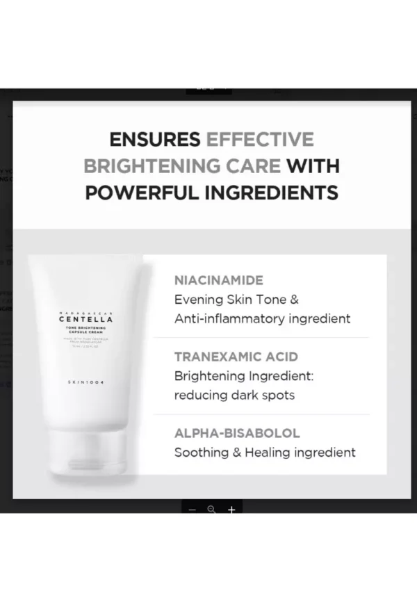 SKIN1004 Tone Brightening Set 4 pieces Toner 210ml, Ampoule 100ml, Cleansing Foam Wash 125ml, (big bottles) - Image 5
