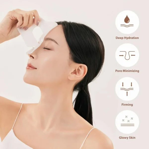 SUNGBOON EDITOR Deep Collagen Overnight mask 37gx4ea | Original Hydrating Collagen Face Mask | Real Collagen 2,160,000PPB for Elasticity |TikTok Trend Items Korean Skin Care 1 BOX CONTAINS 4 Masks - Image 5