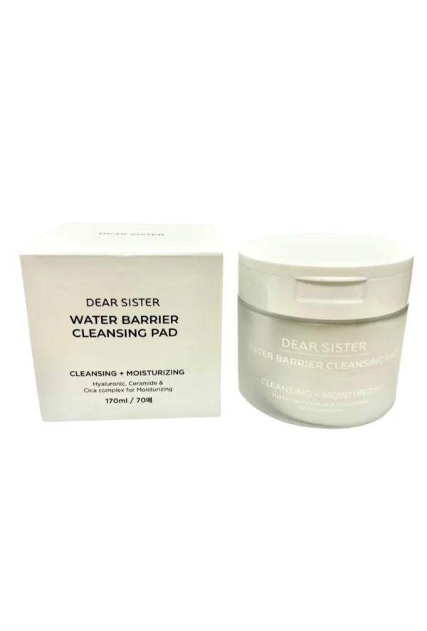 DEAR SISTER WATER BARRIER CLEANSING PAD 170ML CLEANSING + MOISTURIZING