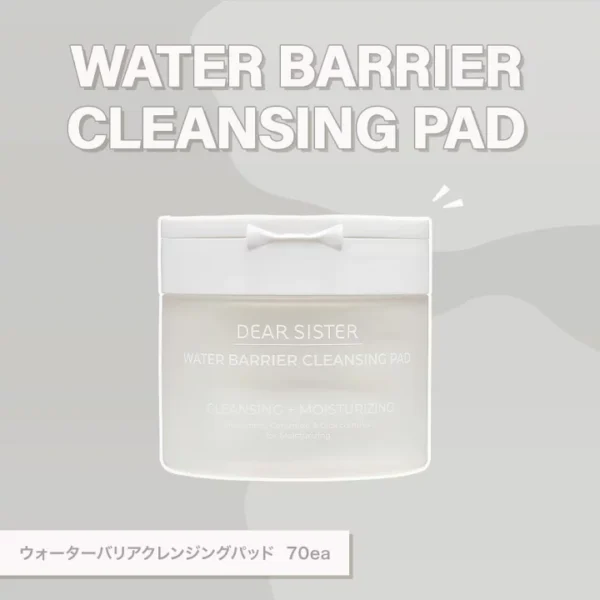 DEAR SISTER WATER BARRIER CLEANSING PAD 170ML CLEANSING + MOISTURIZING - Image 2