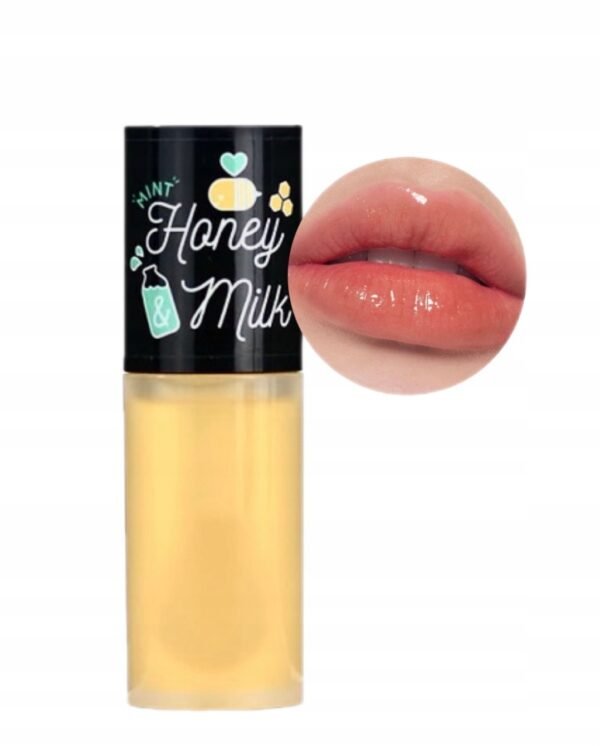 A'PIEU Honey & Milk Lip Oil I Korean Lip Oil, Long-Lasting Moisture, Nourishing Extracts, Smooth Finish, Lightweight (Mint) - Image 2