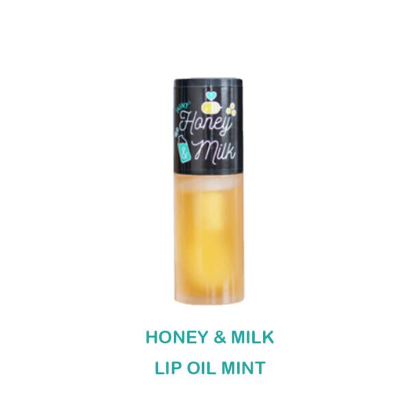 A'PIEU Honey & Milk Lip Oil I Korean Lip Oil, Long-Lasting Moisture, Nourishing Extracts, Smooth Finish, Lightweight (Mint)