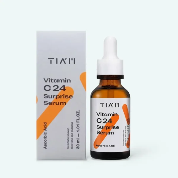 TIAM Vitamin C24 Surprise Serum, 1.01 fl oz, Glow-Boosting & Anti-Aging with Vitamin E and Ferulic Acid for Dull Skin and Fine Lines, Korean Skin Care - Image 2