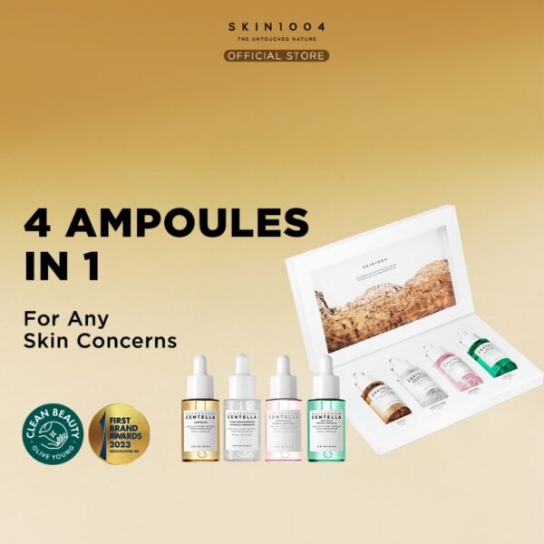 CENTELLA AMPOULE KIT Mini Ampoule Trial set for Multi-use 4 piece