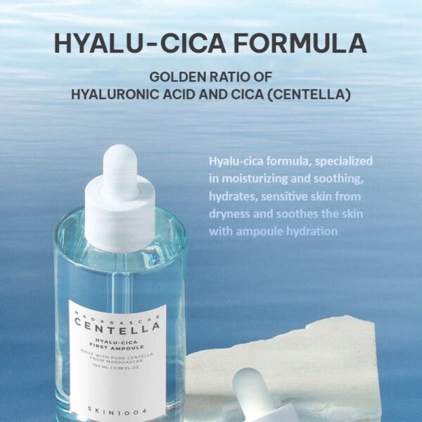Hyalu-Cica First Ampoule Moisture Boosting Ampoule 100ml - Image 4