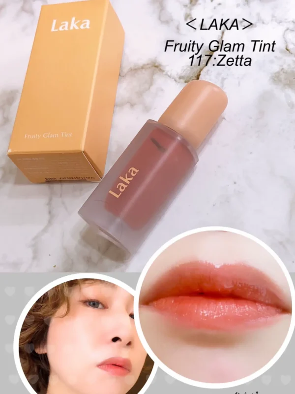 Laka & Co Fruity Glam Lip Tint 117 Zetta 4.5g - Image 2