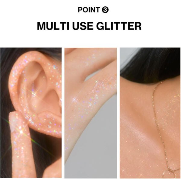 N°2 Starlit Chaser: star-like, bling-bling variegated glitter - Image 5