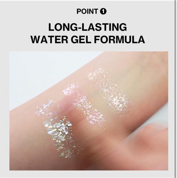 N°2 Starlit Chaser: star-like, bling-bling variegated glitter - Image 4