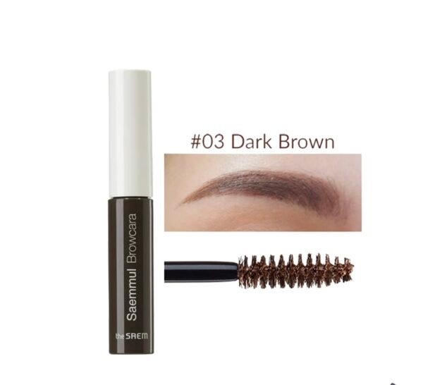 the SAEM Saemmul Browcara 03 Dark Brown - Image 2