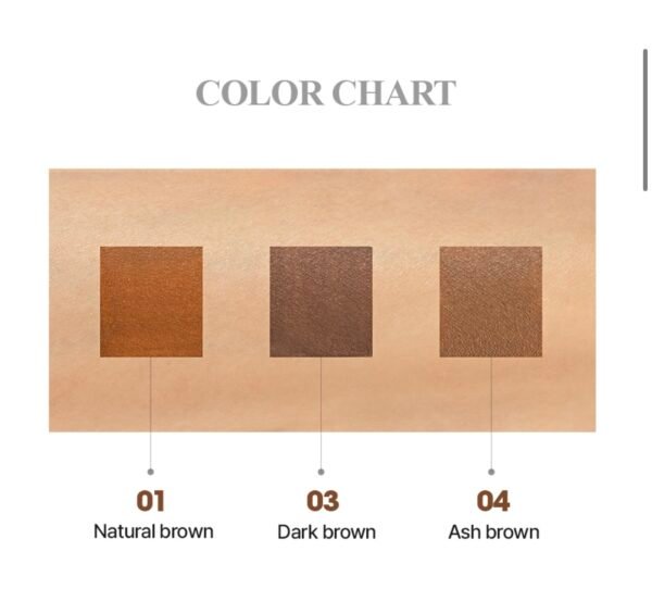 the SAEM Saemmul Browcara 03 Dark Brown - Image 3