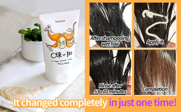 Elizavecca cer-100 collagen coating hair protein treatment 100ml - Image 2