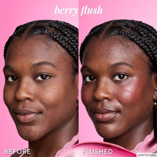 Glow Recipe Dewy Flush Duo - Berry Flush & Watermelon Flush Niacinamide Dewy Flush Tinted Serums - Glowy, Hydrating Cheek & Lip Stain for a Fresh, Dewy Flush (SET) - Image 6