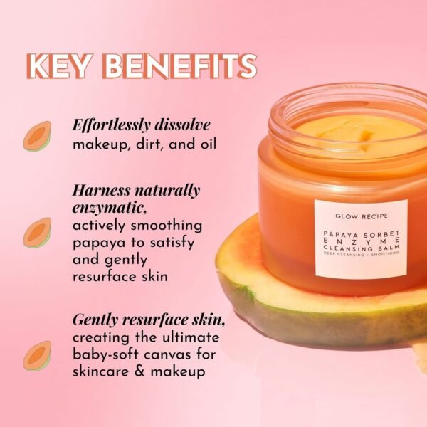 🍊🫐Clarifying Double Cleanse Duo 🍍🫐  FULL SIZE 100ml Enzyme Balm & 160ml Blueberry Cleanser - Image 7