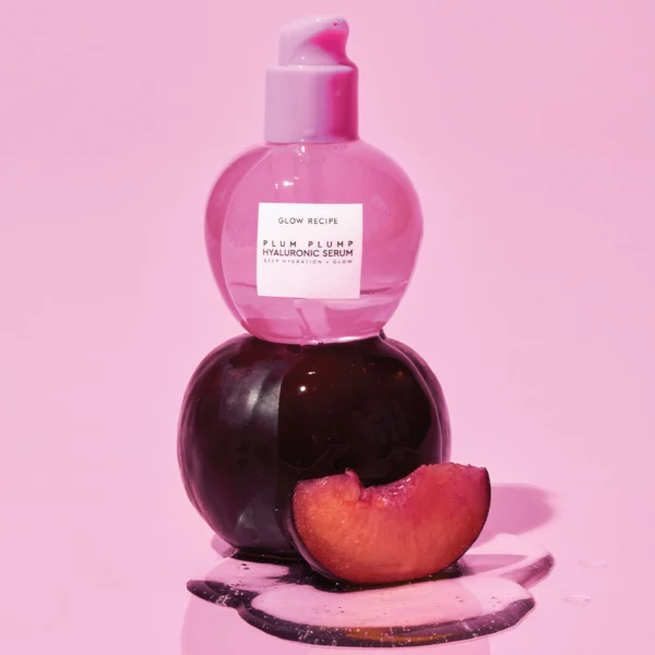 Glow Recipe Plum Plumping & Hydrating Hyaluronic Acid Korean Skin Care Serum - Antioxidant Anti Aging Face Serum + Vitamin B5 for Lasting Skin Barrier Repair & Firming Lines & Wrinkles - Vegan, 30ml - Image 2