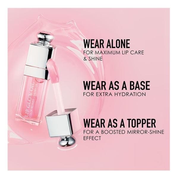 Dior Addict Lip Glow Oil Nourishing Lip Oil - Intense Gloss - Color-Awakening 3 Dior Addict Lip Glow Oil Nourishing Lip Oil - Intense Gloss - Color-Awakening - Image 3