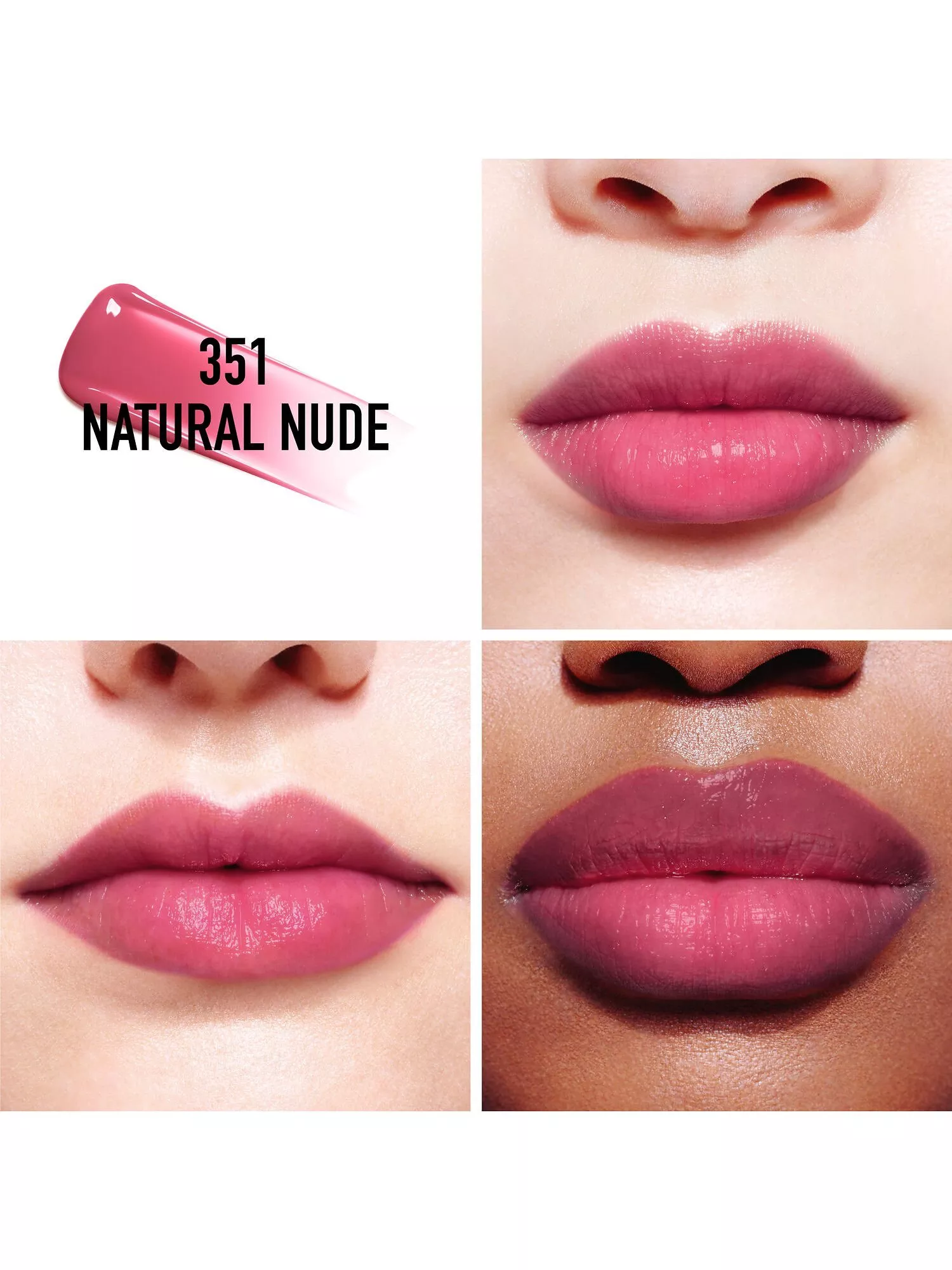 Dior Addict Lip Tint in NATURAL NUDE Hydrating no-transfer lip tint - 94% natural-origin ingredients - long wear 2 Dior Addict Lip Tint in NATURAL NUDE Hydrating no-transfer lip tint - 94% natural-origin ingredients - long wear - Image 2