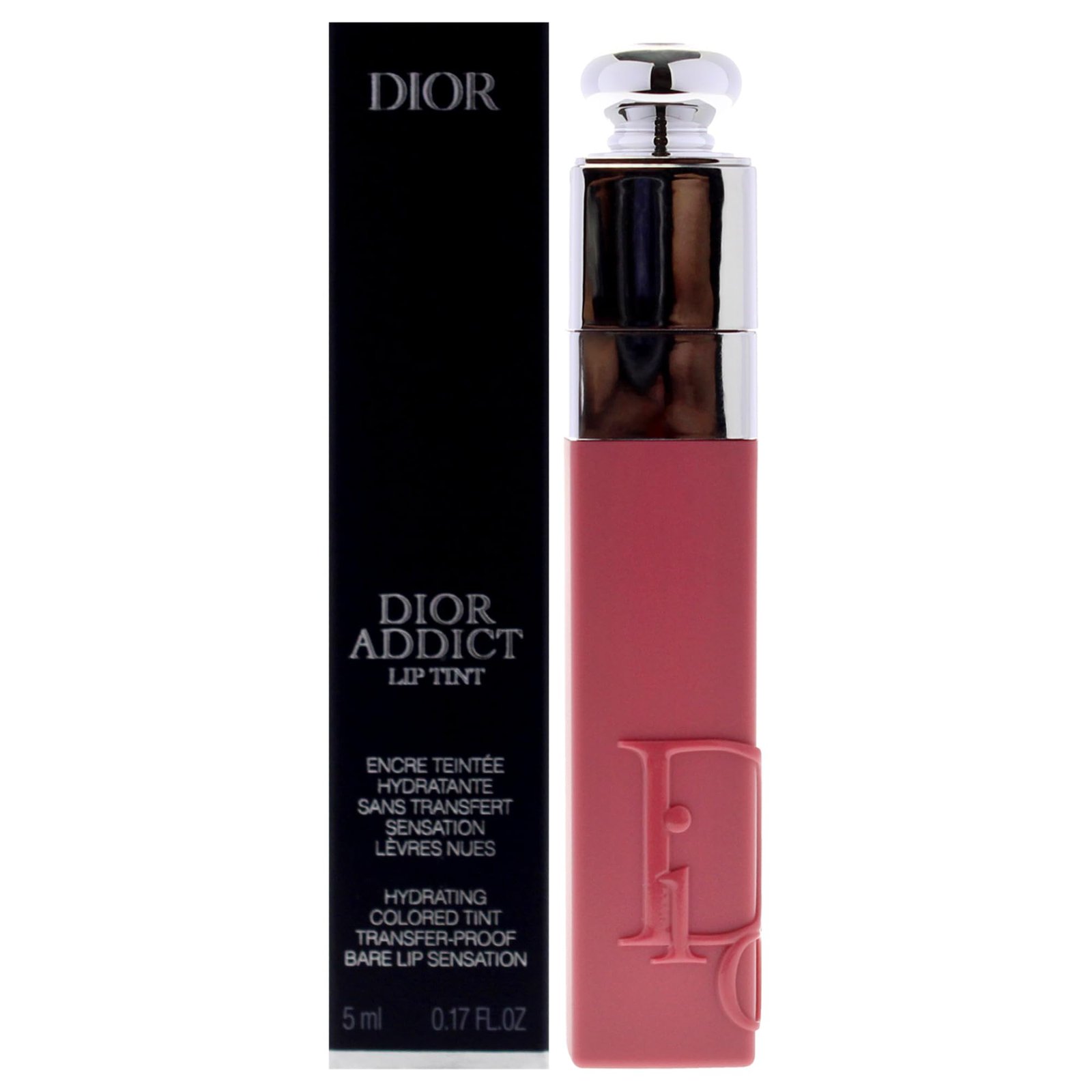 Dior Addict Lip Tint in NATURAL NUDE Hydrating no-transfer lip tint - 94% natural-origin ingredients - long wear 1 Dior Addict Lip Tint in NATURAL NUDE Hydrating no-transfer lip tint - 94% natural-origin ingredients - long wear