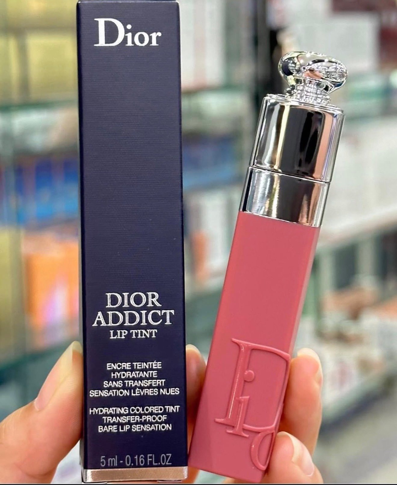 Dior Addict Lip Tint in NATURAL NUDE Hydrating no-transfer lip tint - 94% natural-origin ingredients - long wear 4 Dior Addict Lip Tint in NATURAL NUDE Hydrating no-transfer lip tint - 94% natural-origin ingredients - long wear - Image 4