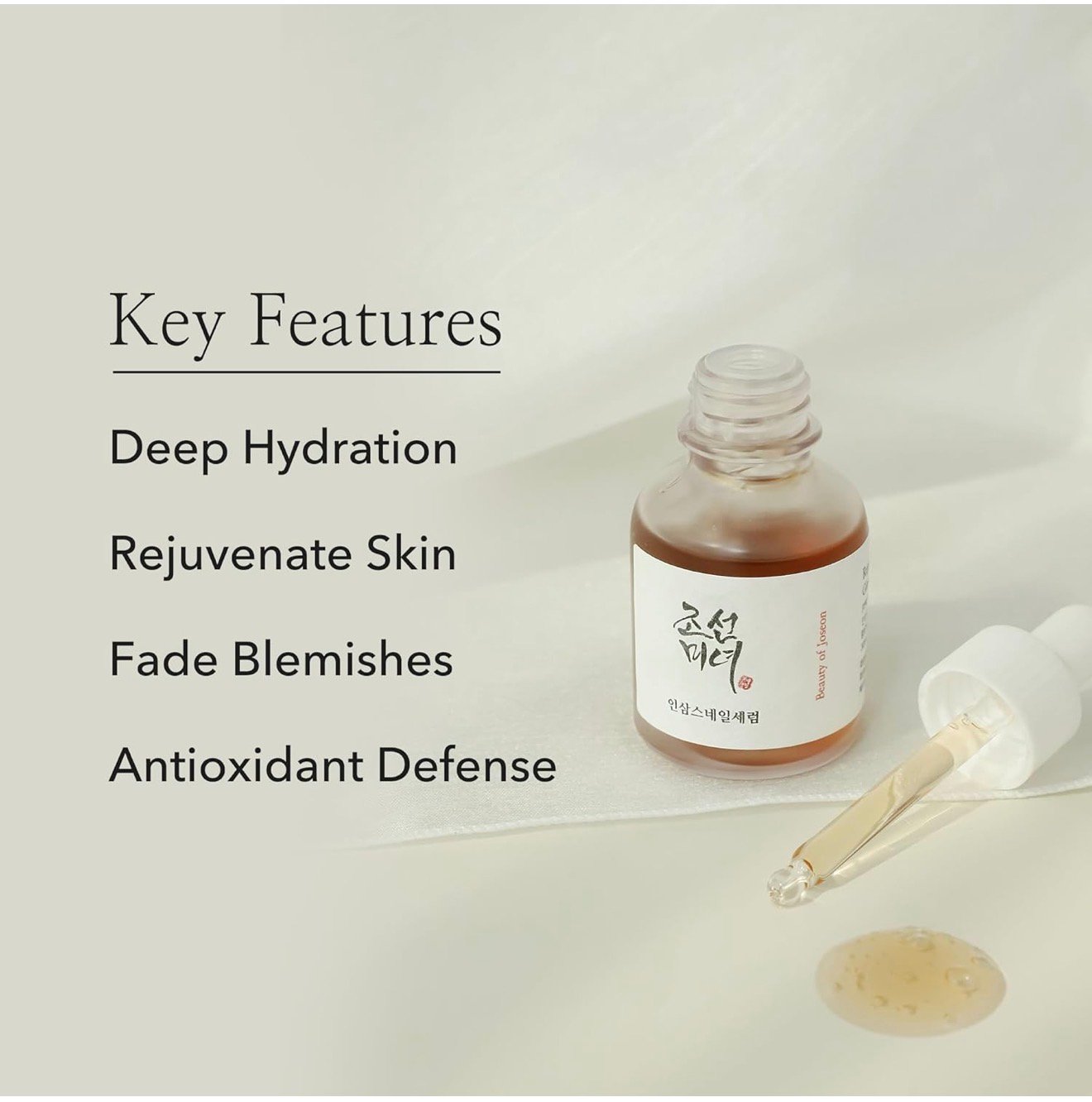 Beauty of Joseon Revive Snail Mucin Ginseng Serum Hydrating Peptide Facial Moisturizer Dark Spot Acne Scar Remover for Sensitive Face. Korean Skin Care for Men and Women (2 Fl.Oz.) (JUMBO SIZE) 4 Beauty of Joseon Revive Snail Mucin Ginseng Serum Hydrating Peptide Facial Moisturizer Dark Spot Acne Scar Remover for Sensitive Face. Korean Skin Care for Men and Women (2 Fl.Oz.) (JUMBO SIZE) - Image 4