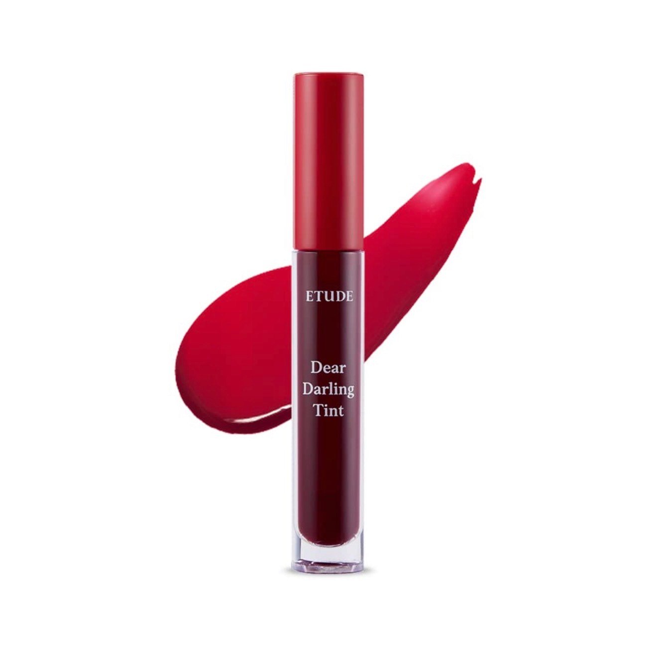 ETUDE Dear Darling Water Gel Tint (#RD302 Dracula Red) (21AD) | Long-lasting Effect up with Fruity, Juicy, Moist, and Vivid coloring 1 ETUDE Dear Darling Water Gel Tint (#RD302 Dracula Red) (21AD) | Long-lasting Effect up with Fruity, Juicy, Moist, and Vivid coloring