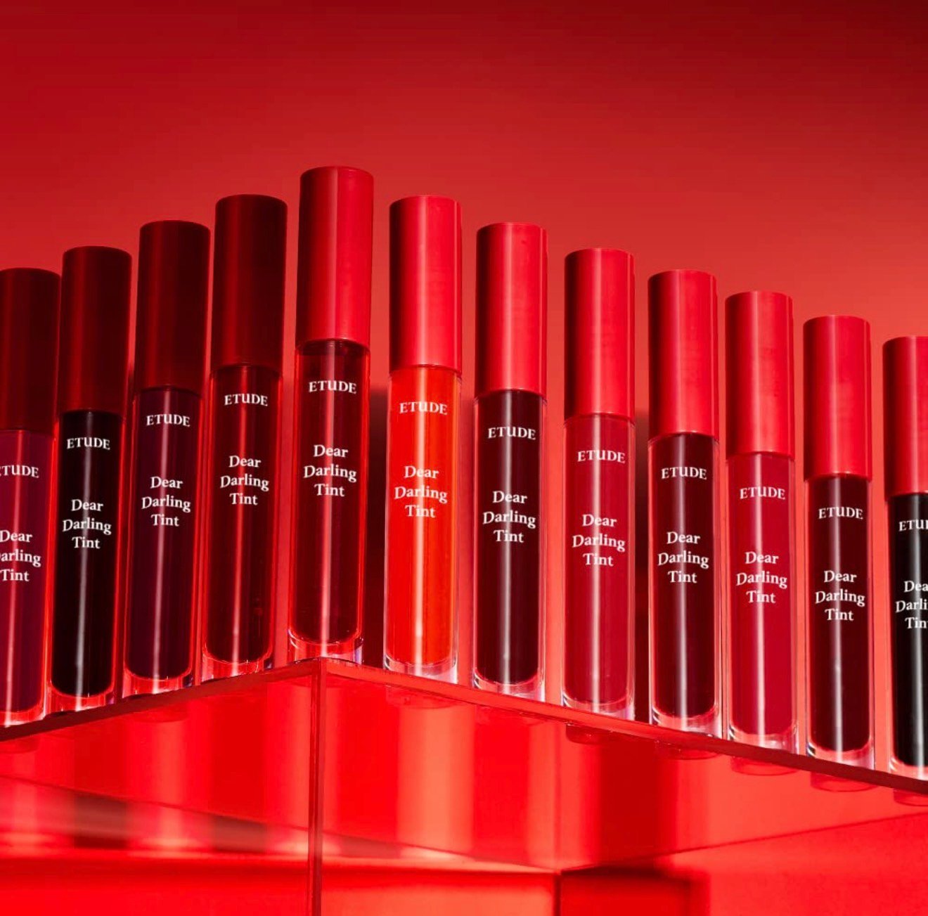 ETUDE Dear Darling Water Gel Tint (#RD302 Dracula Red) (21AD) | Long-lasting Effect up with Fruity, Juicy, Moist, and Vivid coloring 8 ETUDE Dear Darling Water Gel Tint (#RD302 Dracula Red) (21AD) | Long-lasting Effect up with Fruity, Juicy, Moist, and Vivid coloring - Image 8