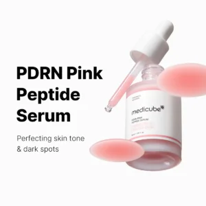 medicube Salmon DNA PDRN Pink Peptide Serum, Pink glow serum, Peptide, Niacinamide, Hydrating & Moisturizing & Firming, Uneven Skin Tone, Korean Skincare | 1.01 fl.oz. (1.01 fl.oz., Salmon DNA PDRN)