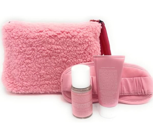 Victoria’s Secret PINK Warm & Cozy 4-Piece Gift Set: Bag, Eye Mask, Mist, Lotion, each 2.5 fl oz - Image 3