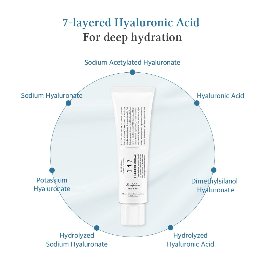 Dr.Althea 147 Barrier Cream | Daily Skin Barrier Care | Deep Hydrating with Hyaluronic Acid & Ceramides | Korean Vegan Skincare for All Skin Types | 1.7 Fl Oz 4 Dr.Althea 147 Barrier Cream | Daily Skin Barrier Care | Deep Hydrating with Hyaluronic Acid & Ceramides | Korean Vegan Skincare for All Skin Types | 1.7 Fl Oz - Image 4