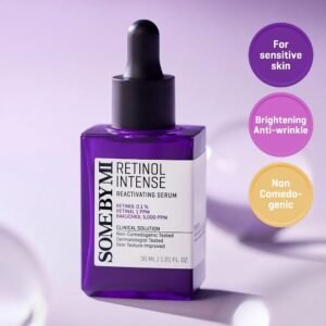SOME BY MI Retinol Intense Reactivating Serum – 1.01oz, 30ml – Korean Bakuchiol Retinol Serum for Face Firming – Improves Signs of Aging, Minimizes Pore Size & Refines Skin Texture – Korean Skin Care