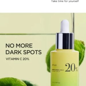 Anua Green Lemon Vitamin C Serum with Vitamin E, Hyaluronic & Ferulic Acid 0.67 fl.oz / 20ml