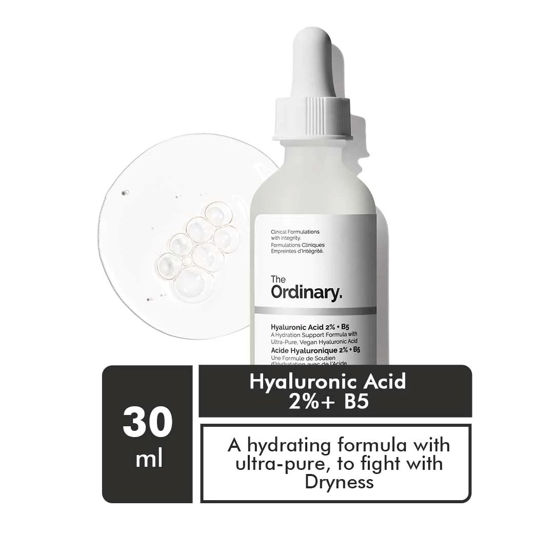 The Ordinary Hyaluronic Acid 2% + B5 (with Ceramides), Multi-Depth Hydration Serum for Plumper, Smoother Skin 4 The Ordinary Hyaluronic Acid 2% + B5 (with Ceramides), Multi-Depth Hydration Serum for Plumper, Smoother Skin - Image 4